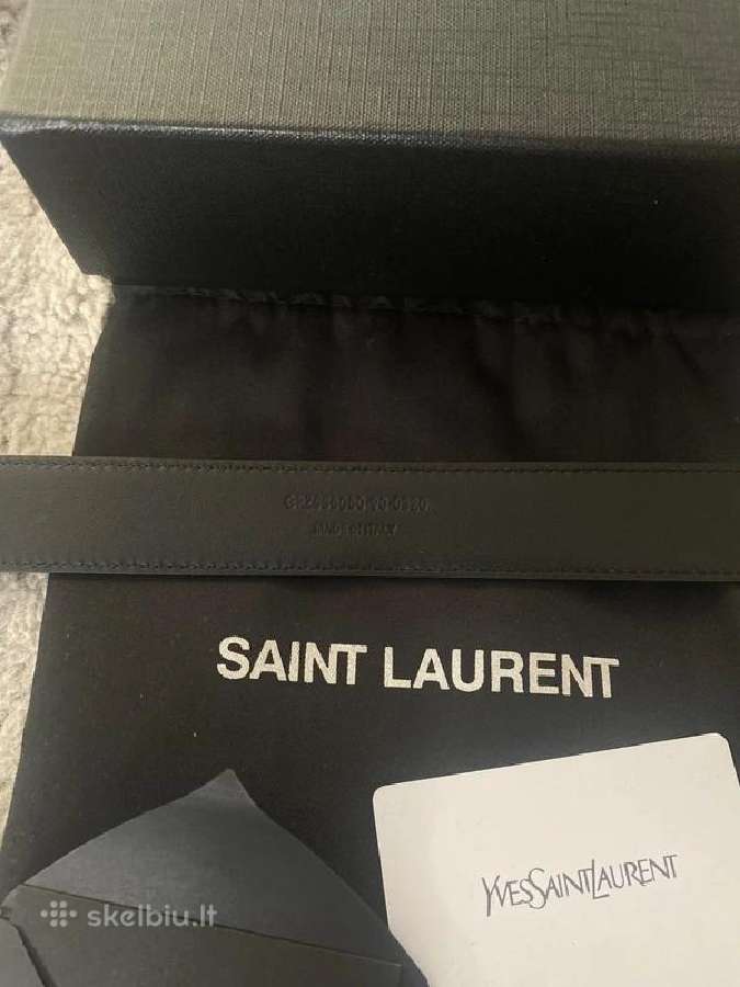 Yves Saint Laurent Cassandre diržas - nuotraukos Nr. 4