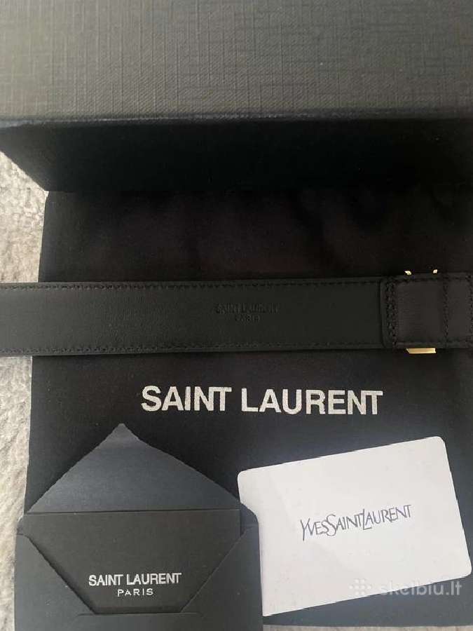 Yves Saint Laurent Cassandre diržas - nuotraukos Nr. 5