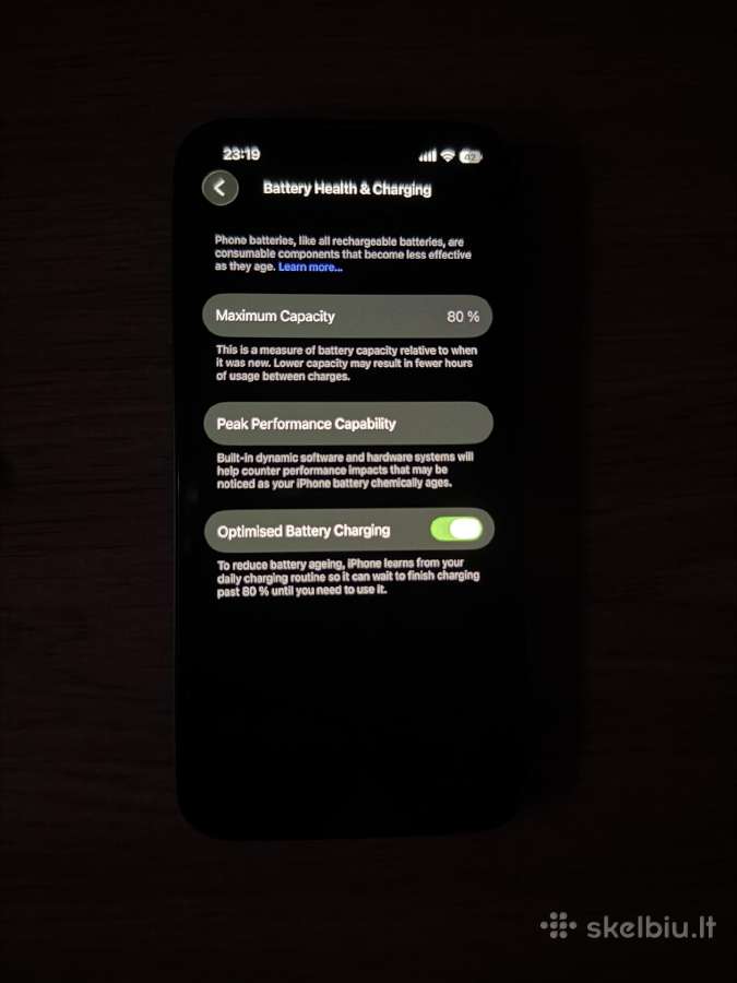 iPhone 13 128gb green - nuotraukos Nr. 4