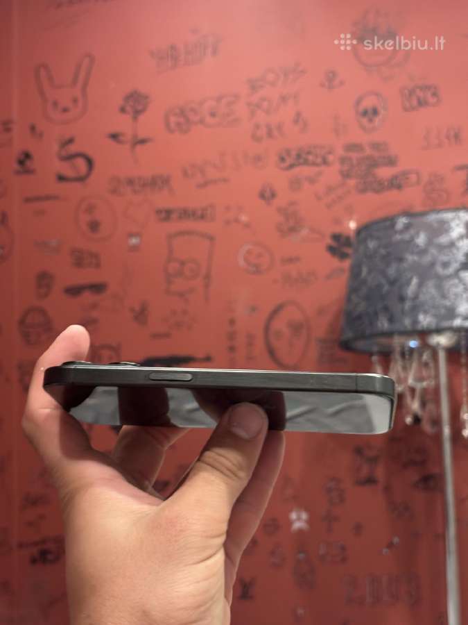 Apple iPhone 15 Pro 256 GB Black Titanium - nuotraukos Nr. 5