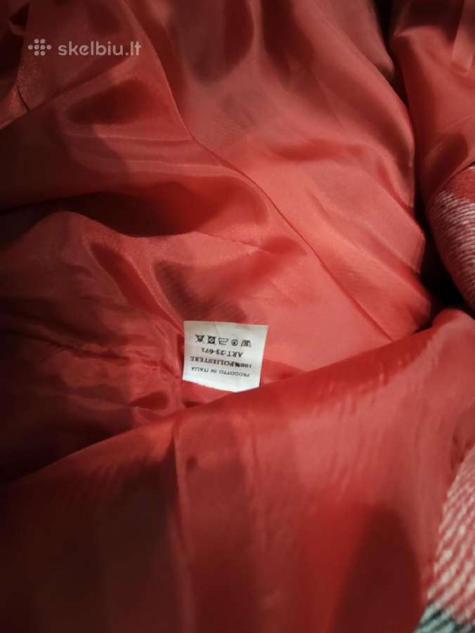 Naujas languotas puspaltis / švarkas, XXL / 3xl - nuotraukos Nr. 6