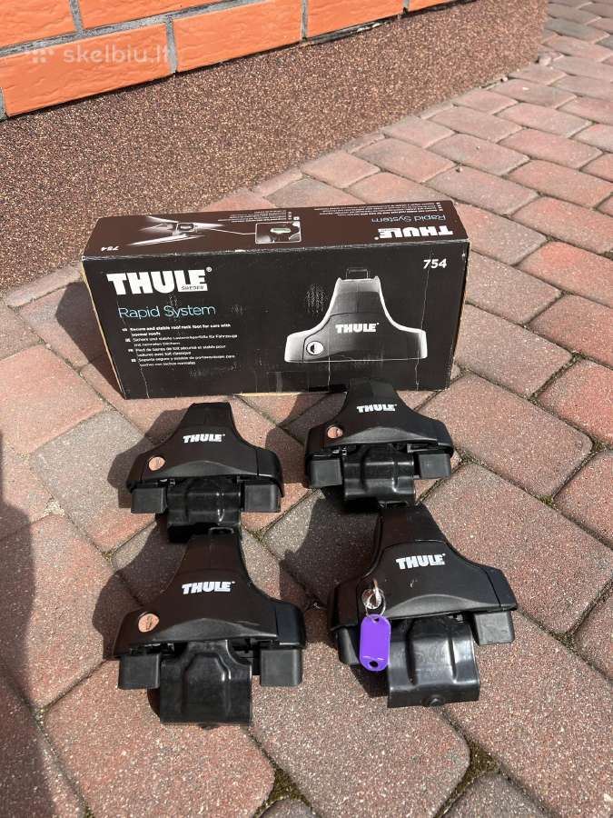 Thule proride 598 Ir stogo skersiniai su kojelem - nuotraukos Nr. 6