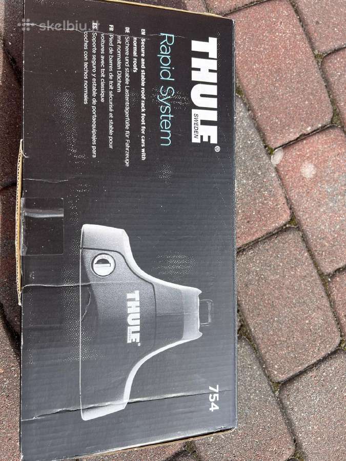 Thule proride 598 Ir stogo skersiniai su kojelem - nuotraukos Nr. 8