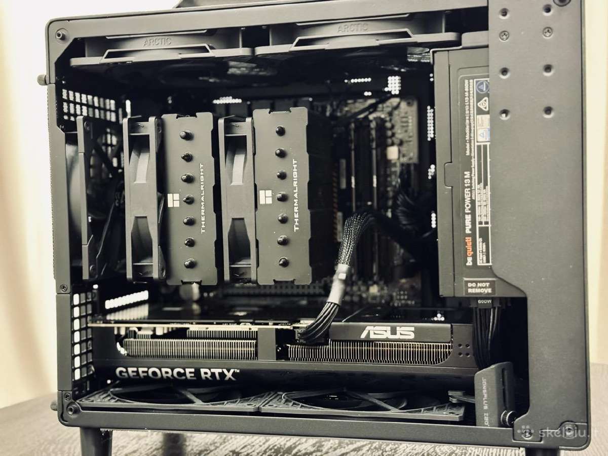 Galingas Pc Rtx 5070 / Ryzen 7800x3d / 32gb / 2tb - nuotraukos Nr. 2