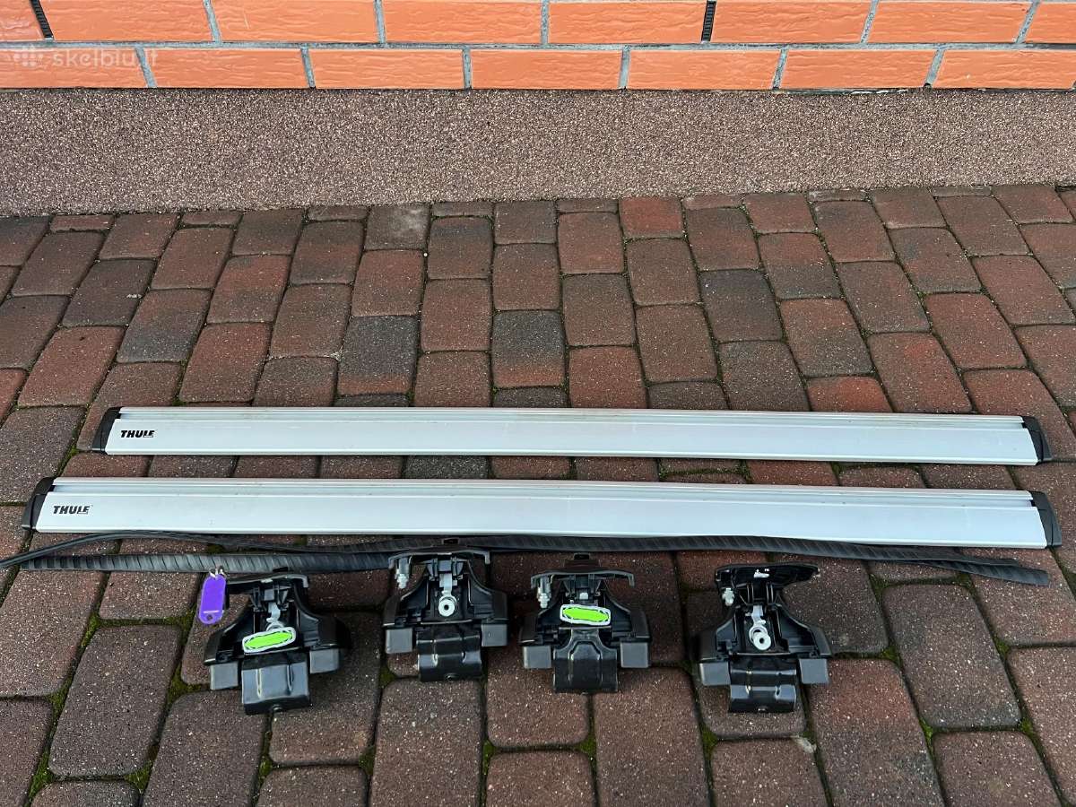 Thule proride 598 Ir stogo skersiniai su kojelem - nuotraukos Nr. 9