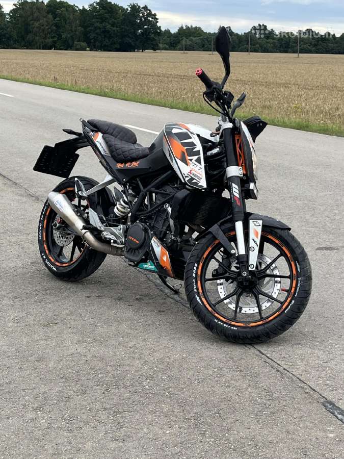 KTM duke 125 - nuotraukos Nr. 7