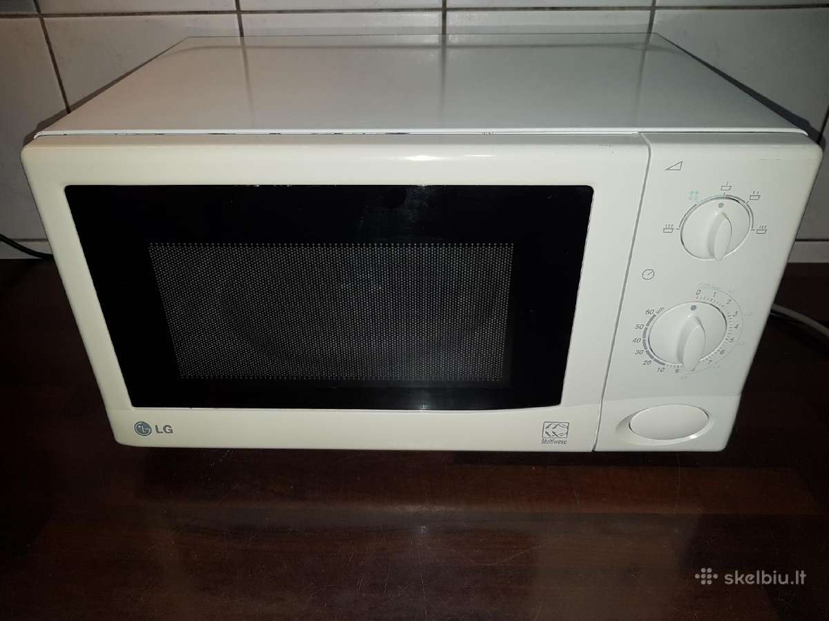LG balta mikrobangų krosnelė 800w - nuotraukos Nr. 3
