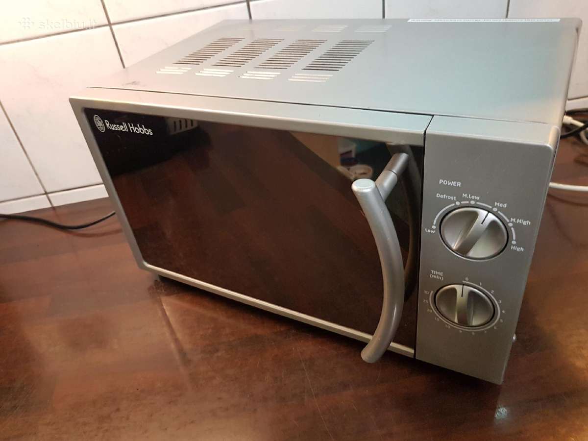Russell Hobbs pilka mikrobangų krosnelė - nuotraukos Nr. 7