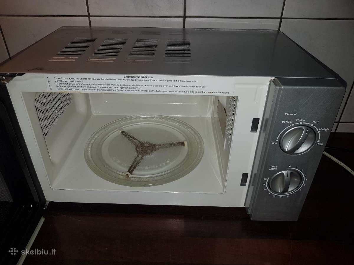 Russell Hobbs pilka mikrobangų krosnelė - nuotraukos Nr. 2