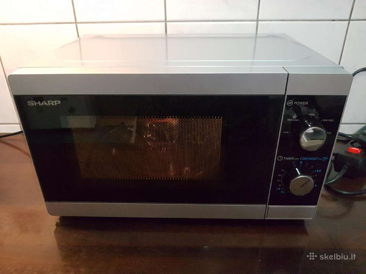 Mikrobangų krosnelė Sharp Yc-ms01e-s - nuotraukos Nr. 3