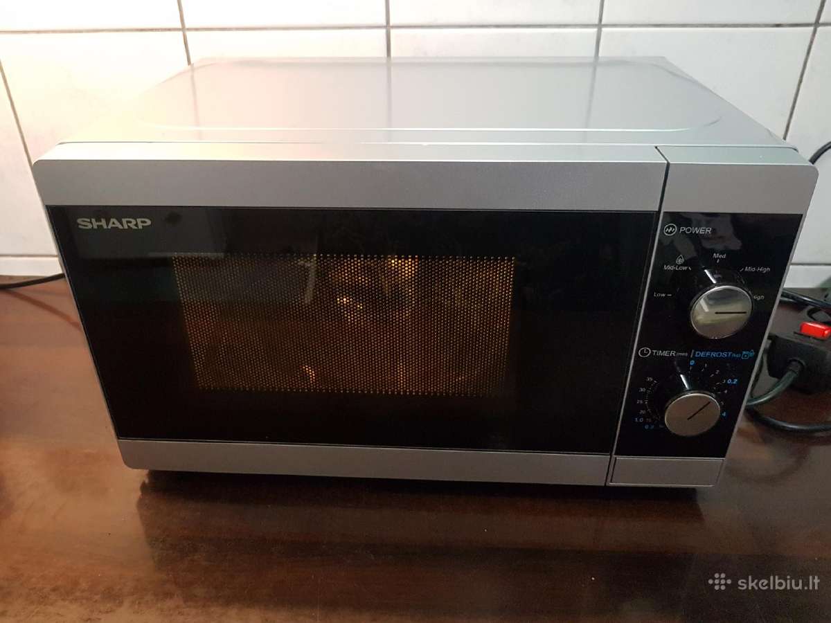Mikrobangų krosnelė Sharp Yc-ms01e-s - nuotraukos Nr. 5