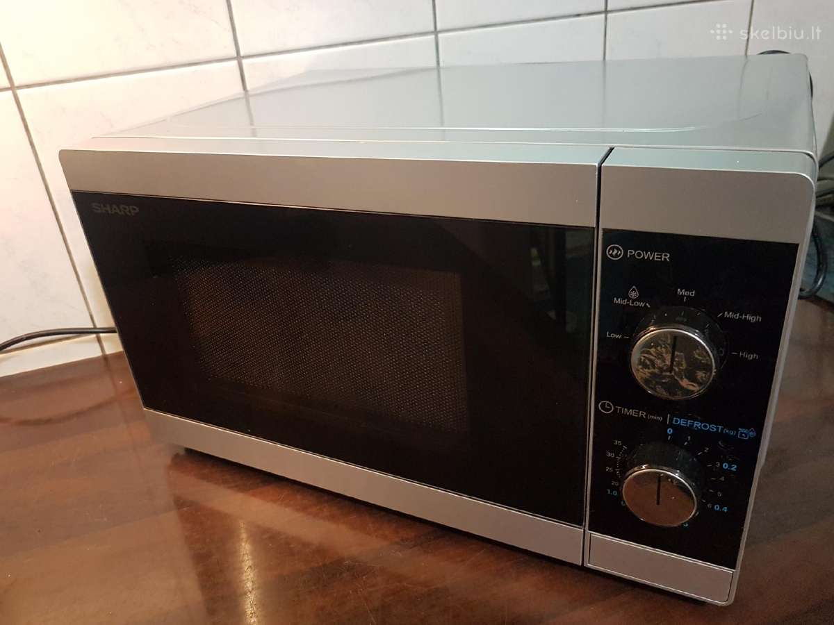 Mikrobangų krosnelė Sharp Yc-ms01e-s - nuotraukos Nr. 7