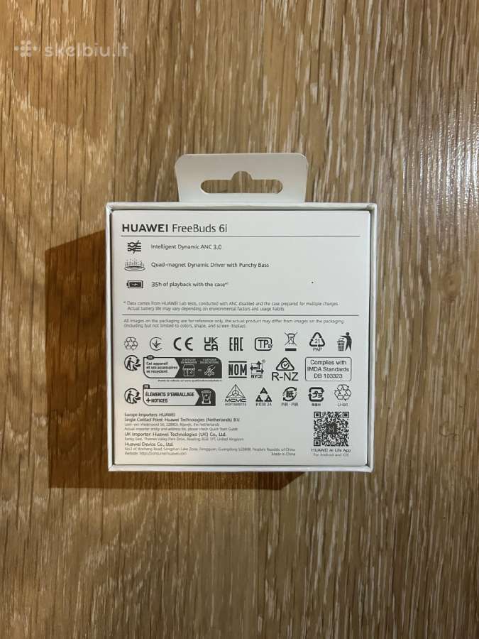 Huawei Freebuds 6i Black - nuotraukos Nr. 2