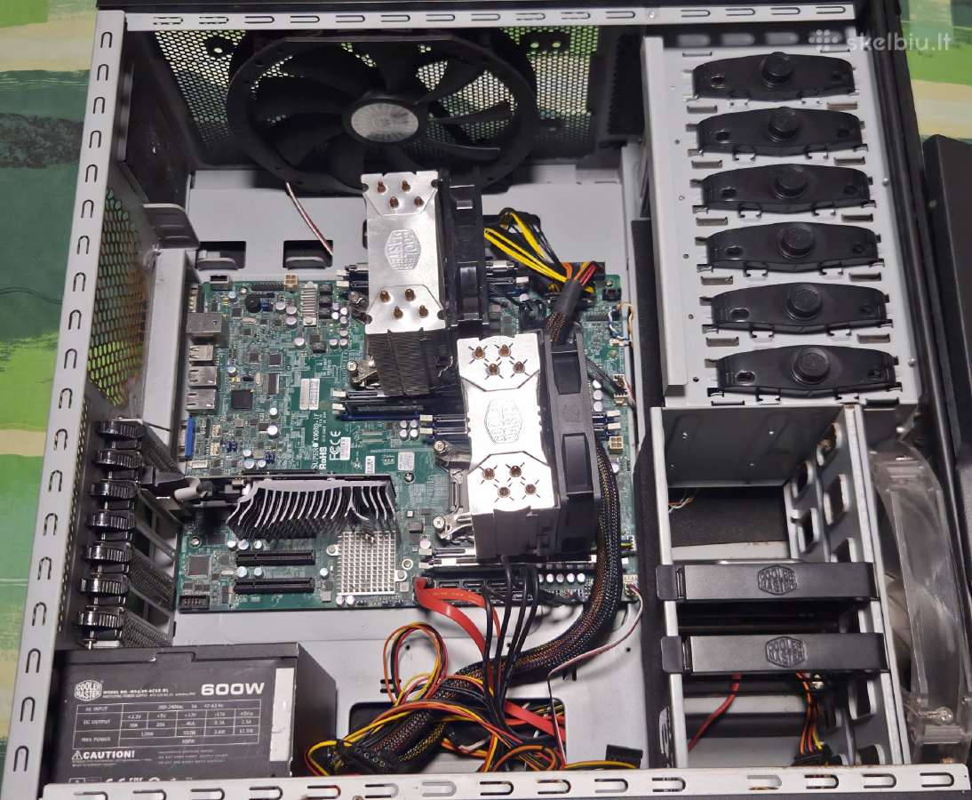 X9dai+ 2xe5-2690v2 + 128gb RAM Ddr3 Ecc - nuotraukos Nr. 8