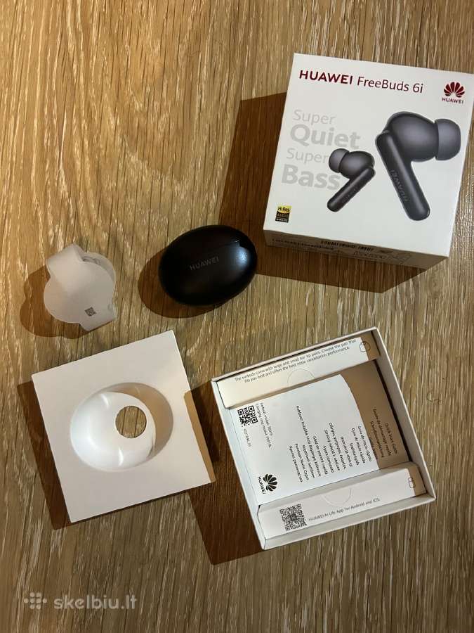 Huawei Freebuds 6i Black - nuotraukos Nr. 5