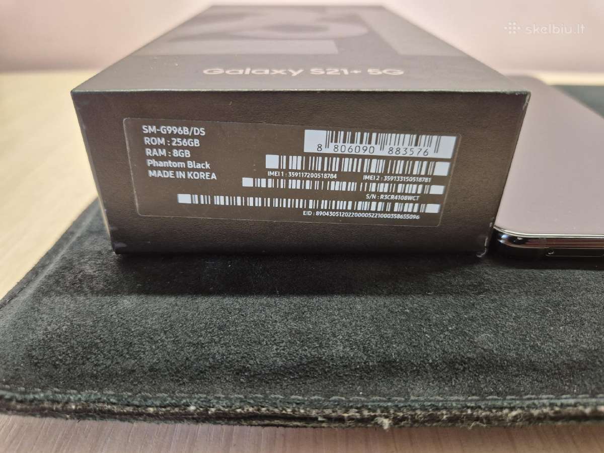 Samusung galaxy s21+ 256gb - nuotraukos Nr. 5