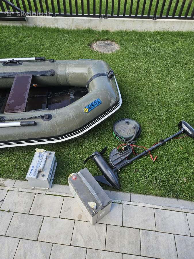 Pripučiama valtis Omega260m su elektriniu varikliu - nuotraukos Nr. 2