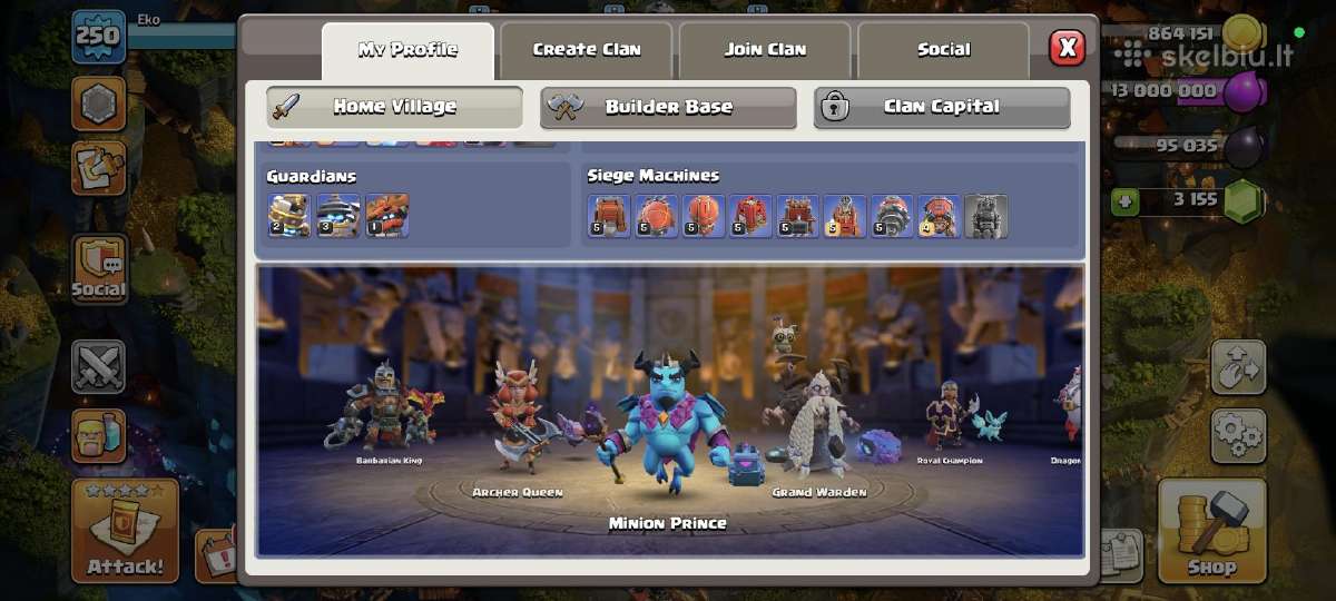 Clash of Clans Th18 - nuotraukos Nr. 3