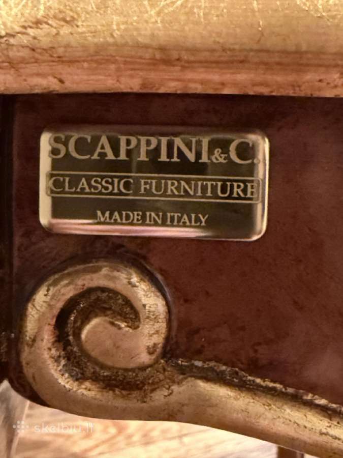 Itališkų baldų komplektas „Scappini & C“ - nuotraukos Nr. 4
