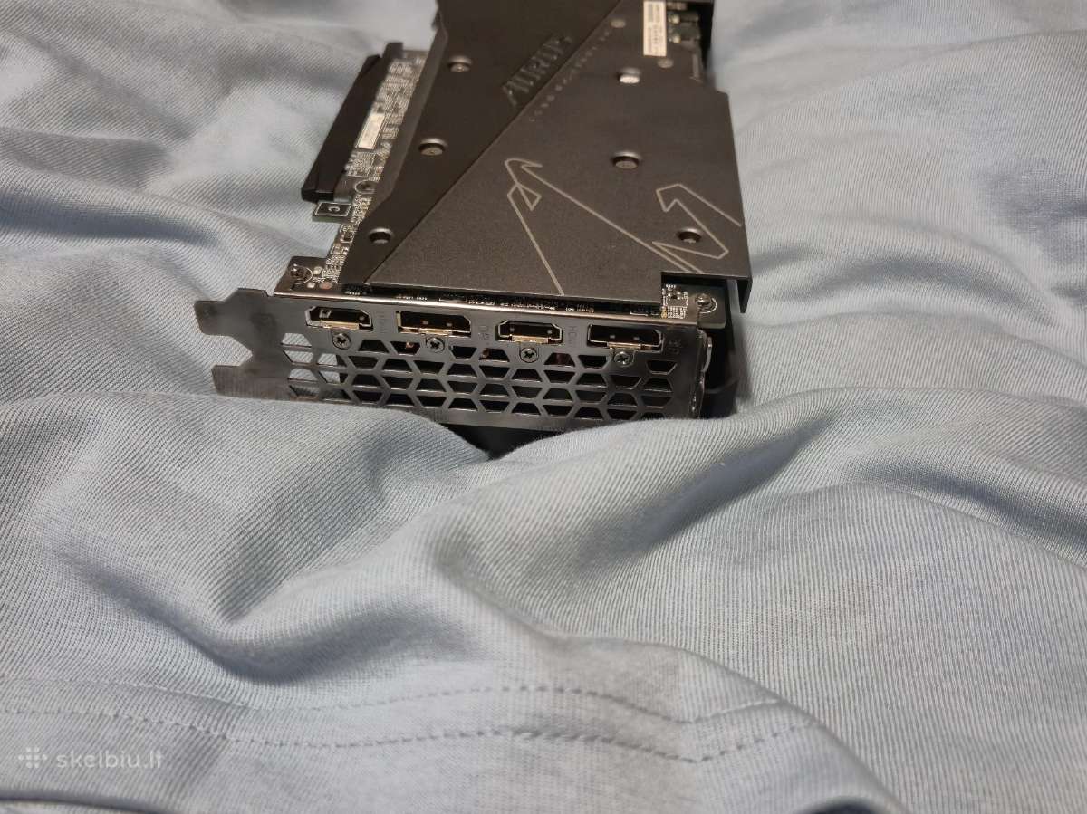 Aorus Geforce Rtx 3060 Elite 12gb rev 2.0 - nuotraukos Nr. 3