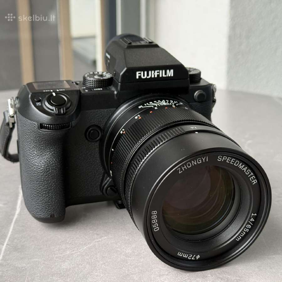 Fujifilm Gfx 50s ir Mitakon 65mm F1.4 combo - nuotraukos Nr. 4