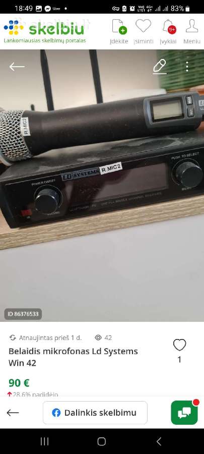 Keiciu audio technika i telefona - nuotraukos Nr. 2