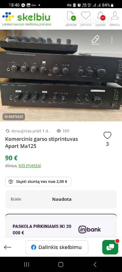 Keiciu audio technika i telefona - nuotraukos Nr. 3