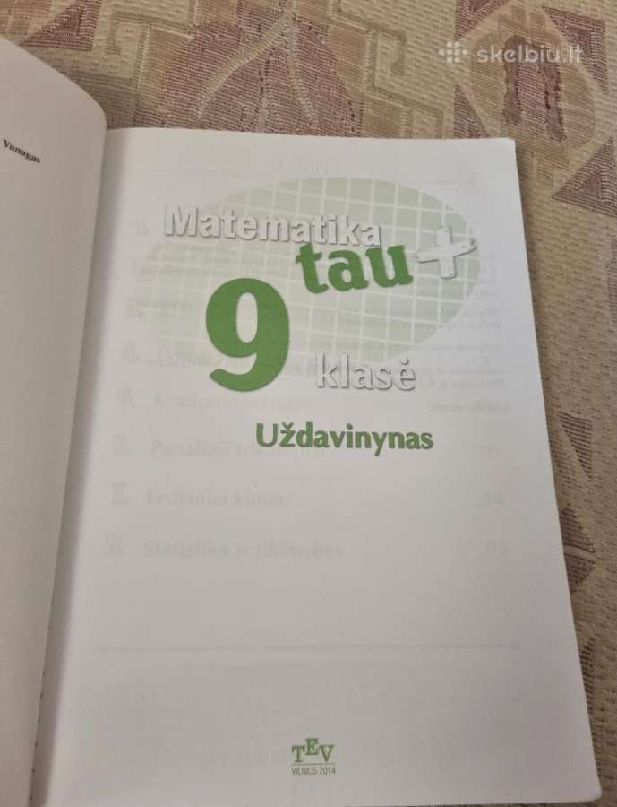 Matematika tau+ 9 klasė - nuotraukos Nr. 2
