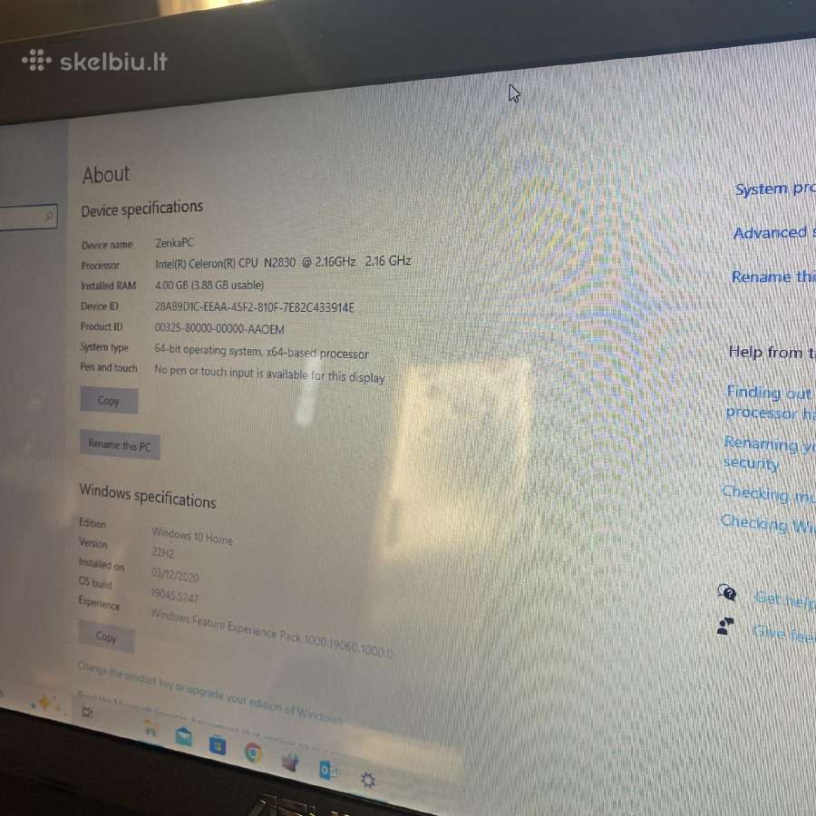 Asus Laptop - nuotraukos Nr. 4