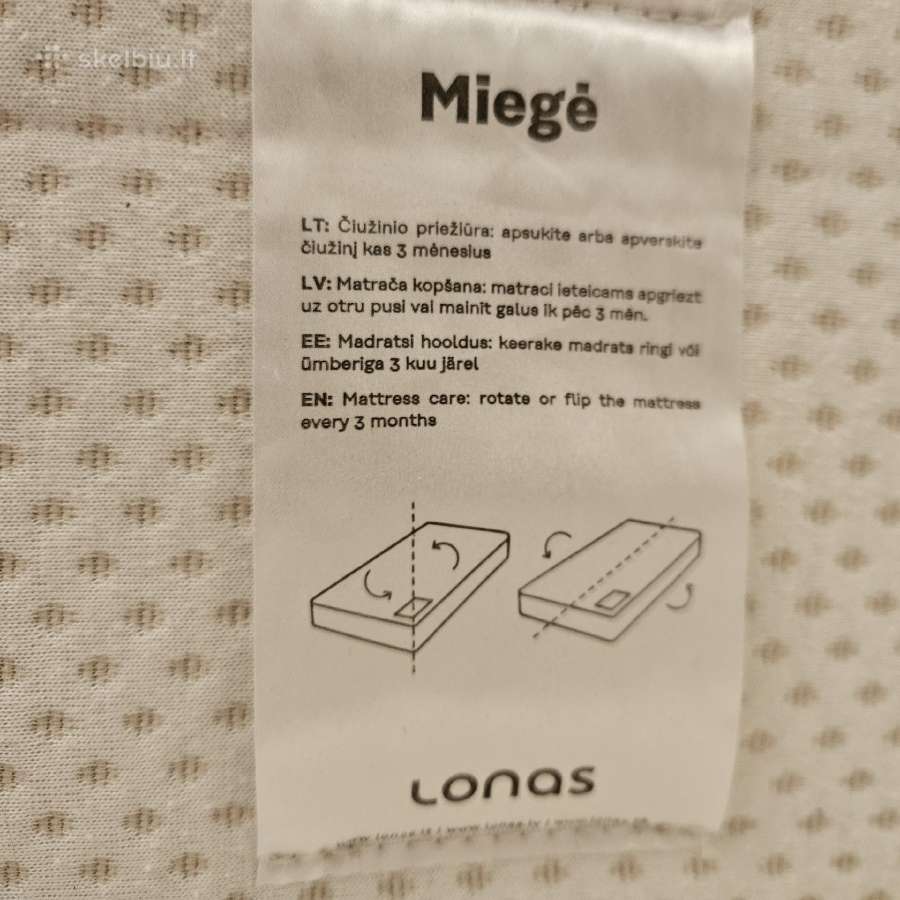 Vaikiškas čiužinukas Miege lonas - nuotraukos Nr. 3