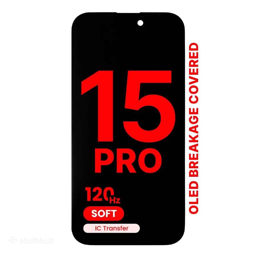 iPhone 15 Pro Max, 15 Pro ekranas - nuotraukos Nr. 5