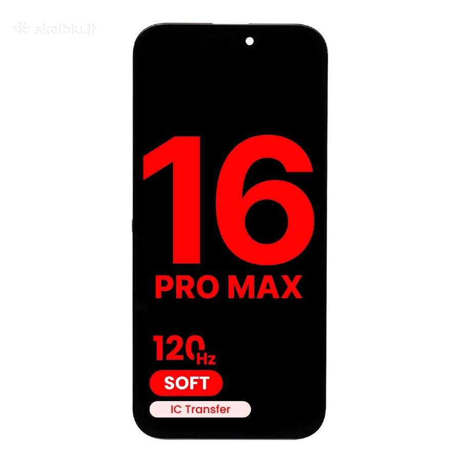 Apple iPhone 16 Pro, 16 Pro Max ekranas - nuotraukos Nr. 2