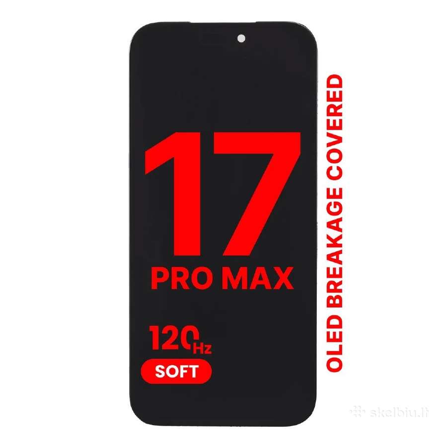 iPhone 17 pro, 17 pro max ekranas - nuotraukos Nr. 2