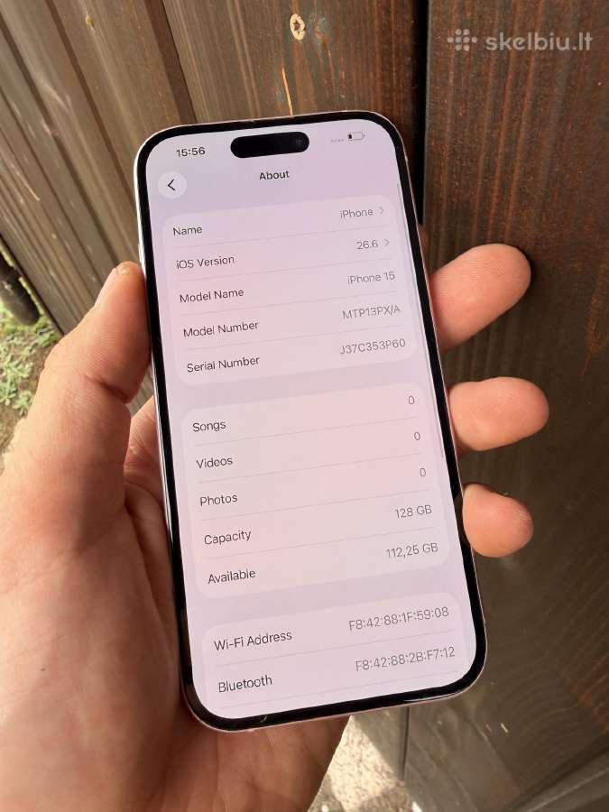 iPhone 15 128 - nuotraukos Nr. 6