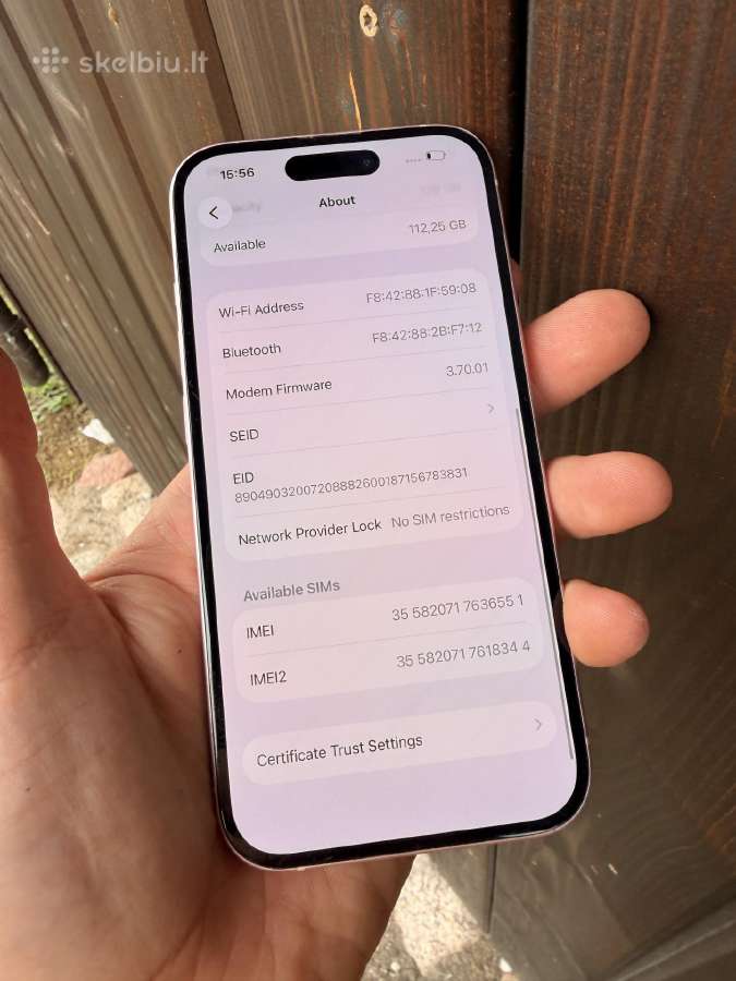 iPhone 15 128 - nuotraukos Nr. 7