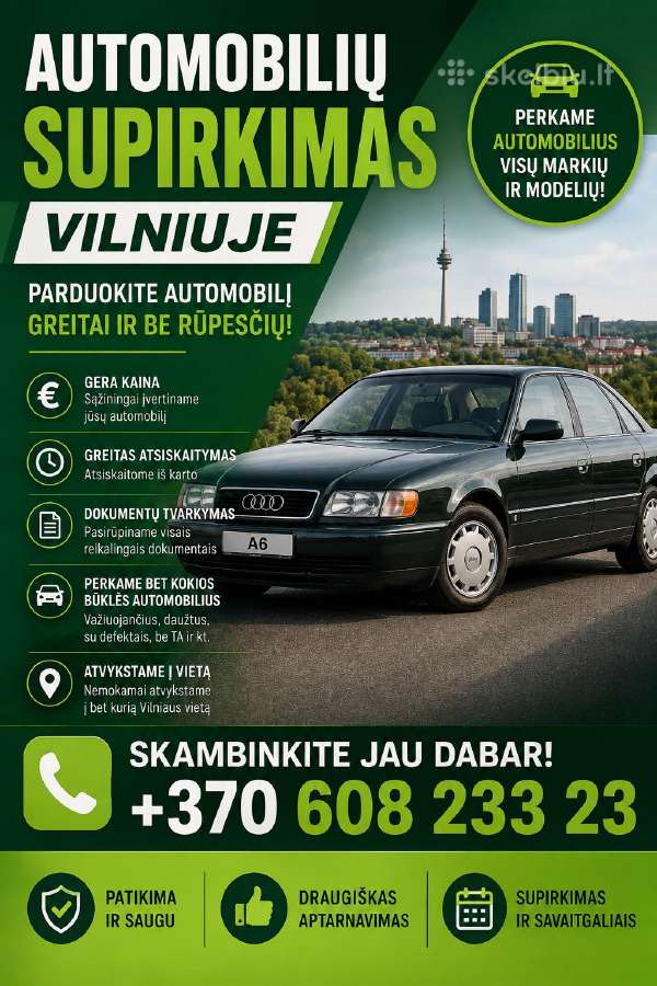 Automobilių Supirkimas Vilniuje 24/7 - nuotraukos Nr. 3