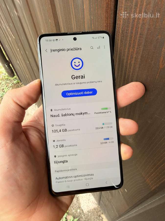 Samsung A51 128gb - nuotraukos Nr. 6