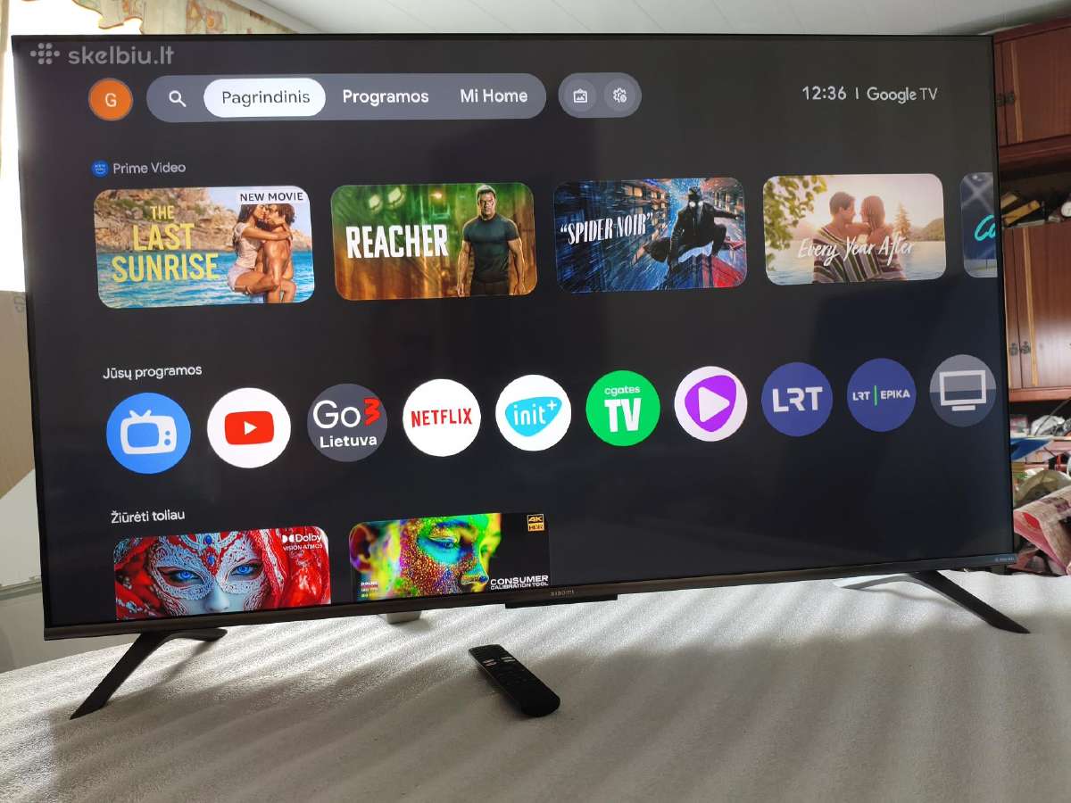 Xiaomi 55" 140cm mini LED 144hz - nuotraukos Nr. 11