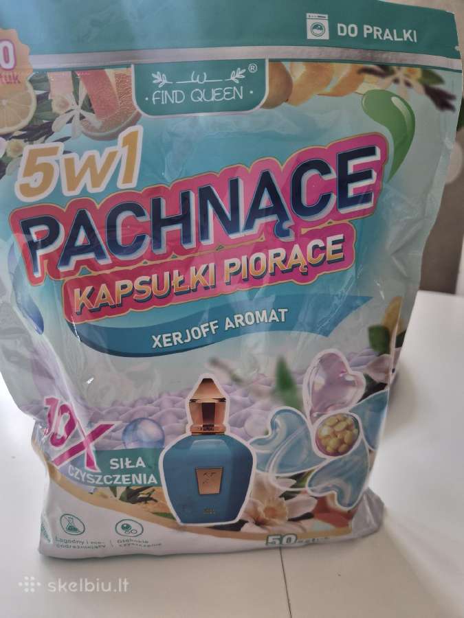 Skalbimo kapsulės 5 in 1 50 vnt - nuotraukos Nr. 2
