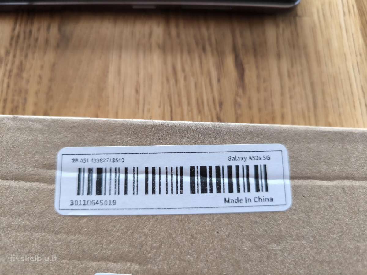 Samsung Galaxy A52s 5G ( kaip naujas ) - nuotraukos Nr. 14
