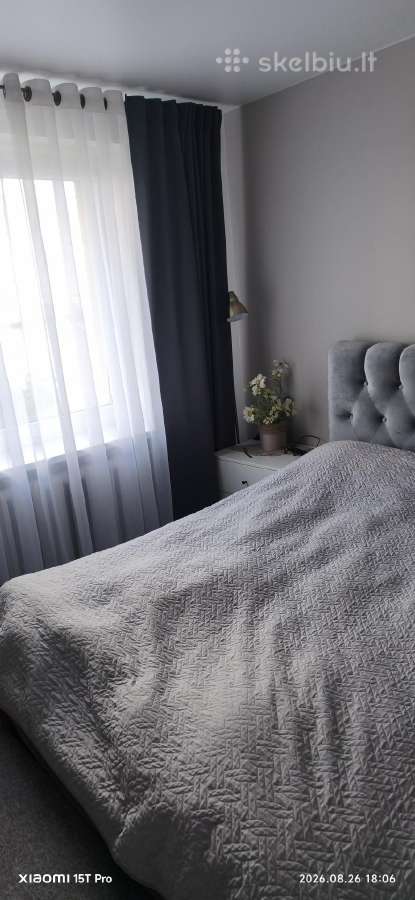 Nuomojamas dviejų kambarių butas - nuotraukos Nr. 7
