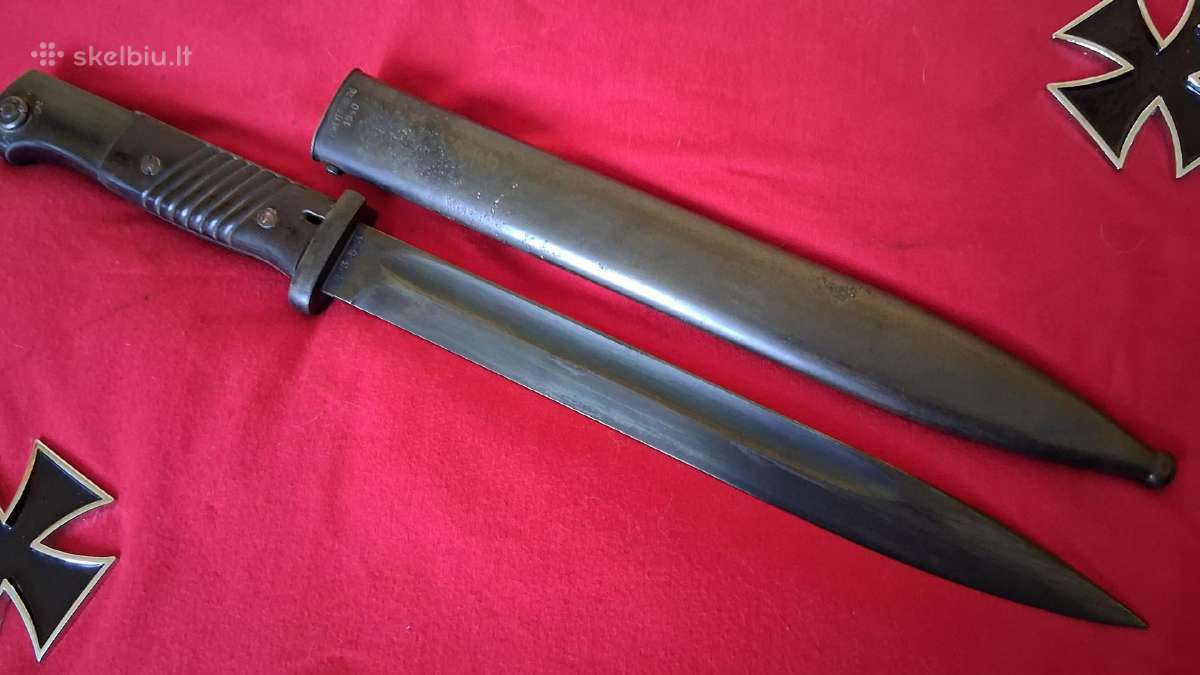 Wehrmacht'o durtuvas. Sg84/98. Porinis. - nuotraukos Nr. 5