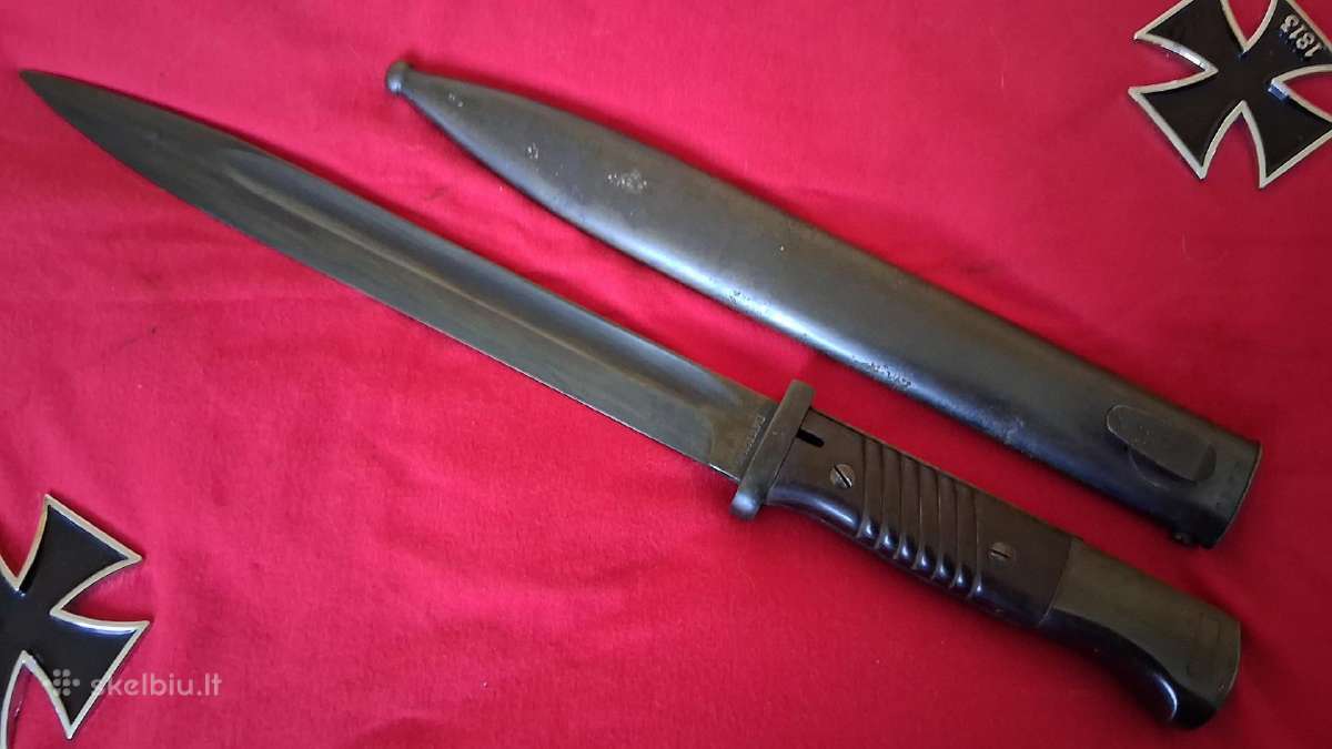 Wehrmacht'o durtuvas. Sg84/98. Porinis. - nuotraukos Nr. 6