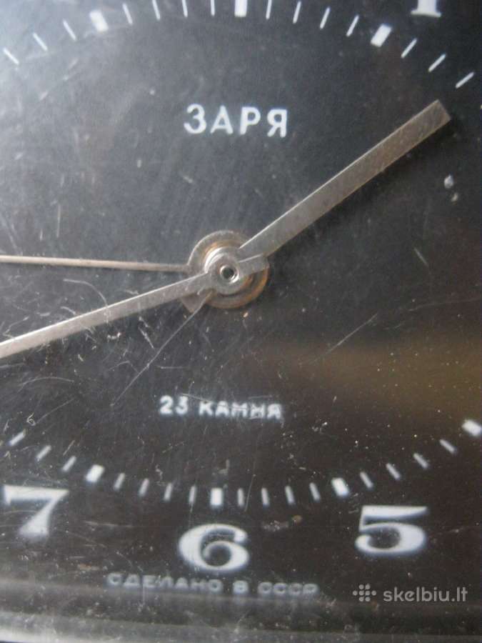 CCCP kelioninis zadintuvas budilnikas.23 akmenu. - nuotraukos Nr. 3
