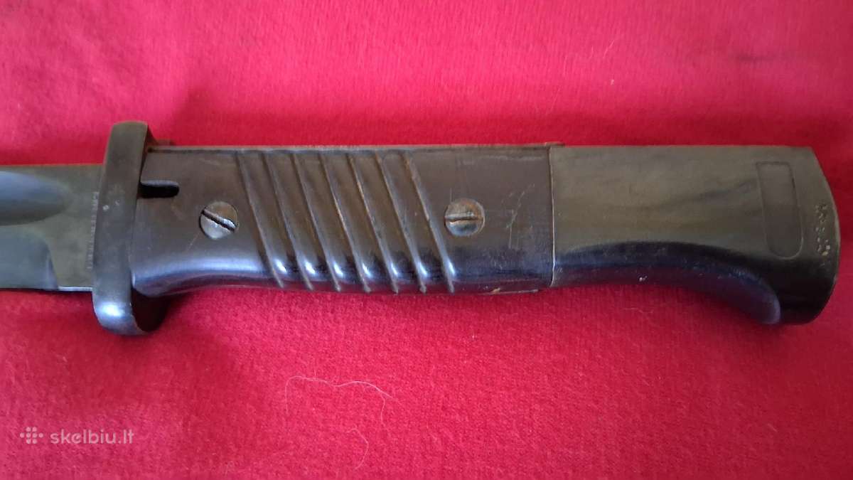 Wehrmacht'o durtuvas. Sg84/98. Porinis. - nuotraukos Nr. 10