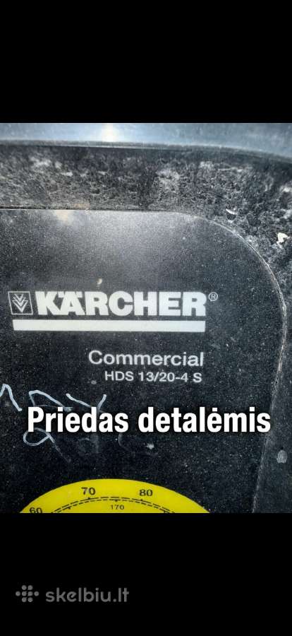 Parduodu Karšto Plovimo Įrangą „Kärcher Hds 13/20 - nuotraukos Nr. 4