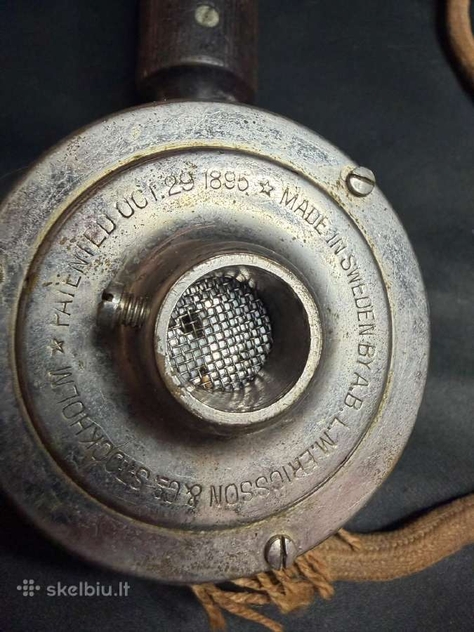 L.m.ericsson 1900-1915metų telefonas - nuotraukos Nr. 5
