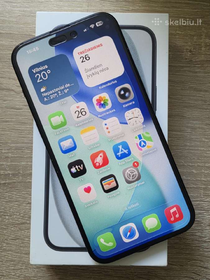 iPhone 15 plus 256gb - nuotraukos Nr. 3