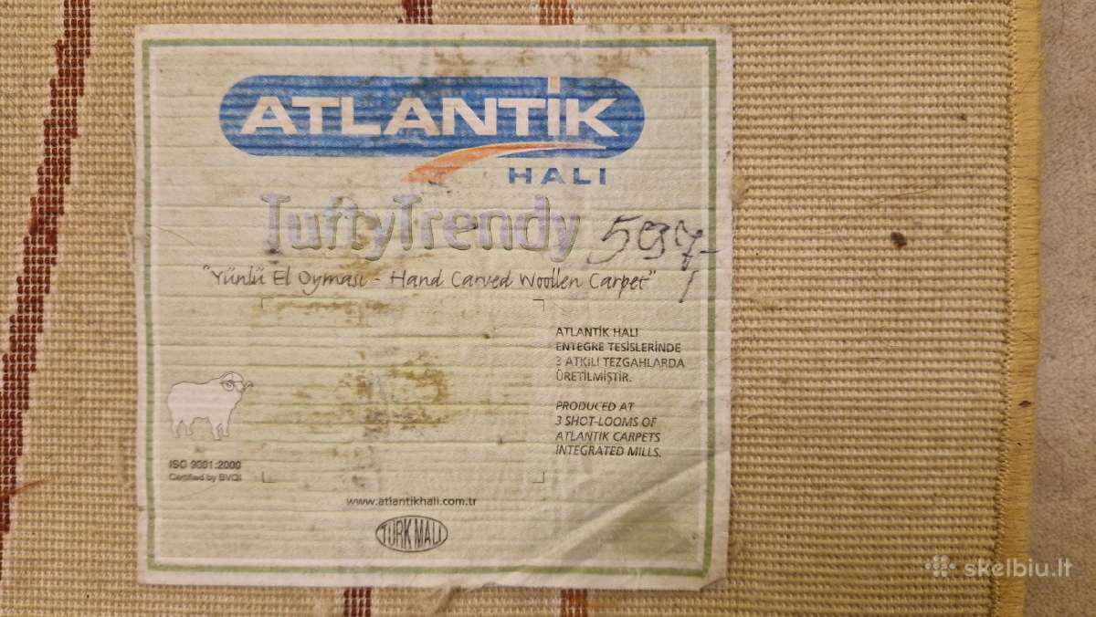 Vilnonis kilimas Atlantik Tufty Trendy 155x230 cm - nuotraukos Nr. 4