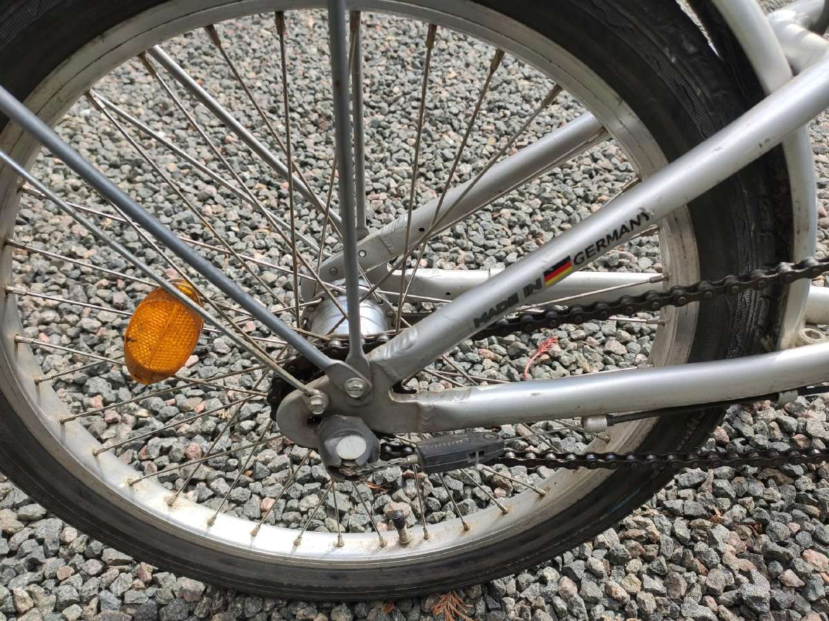 Sulankstomas lengvas Alubike dviratis - nuotraukos Nr. 6